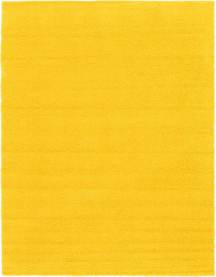 Detail image of  10' x 13' Solid Shag Rug