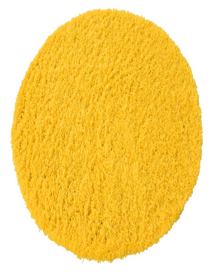 Detail image of  4' x 4' Solid Shag Round Rug