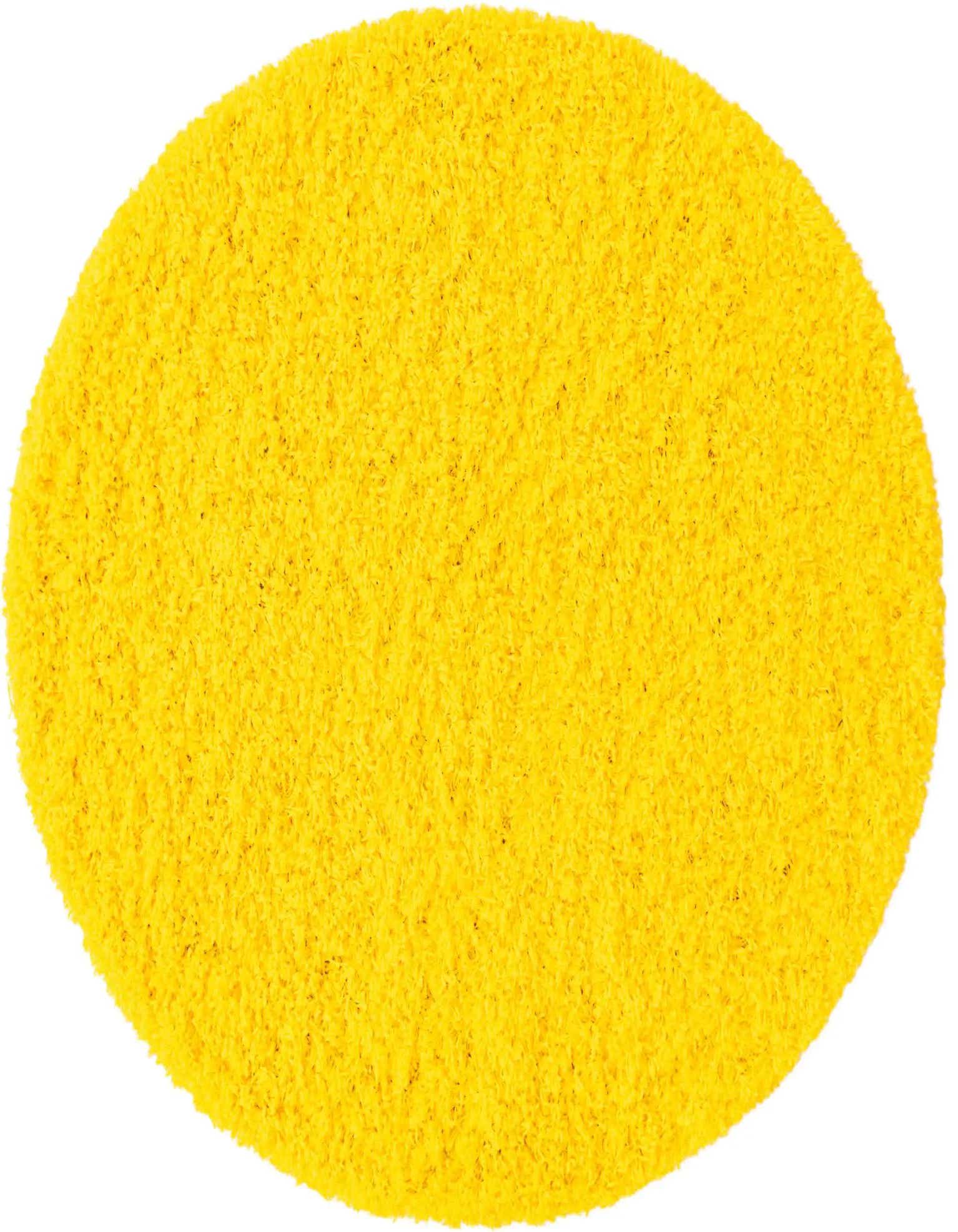 Primary image  4' x 4' Solid Shag Round Rug