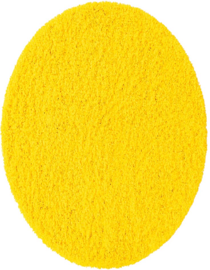 Detail image of  4' x 4' Solid Shag Round Rug