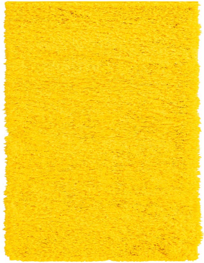 Detail image of  2' x 6' 5 Solid Shag Runner Rug