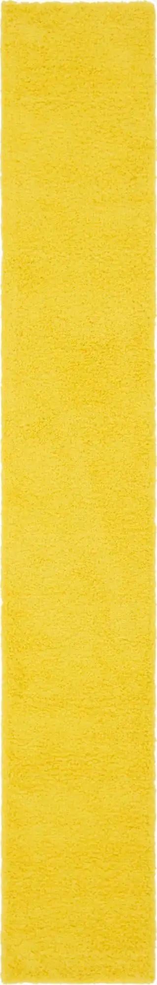  2' 7 x 16' 5 Solid Shag Runner Rug