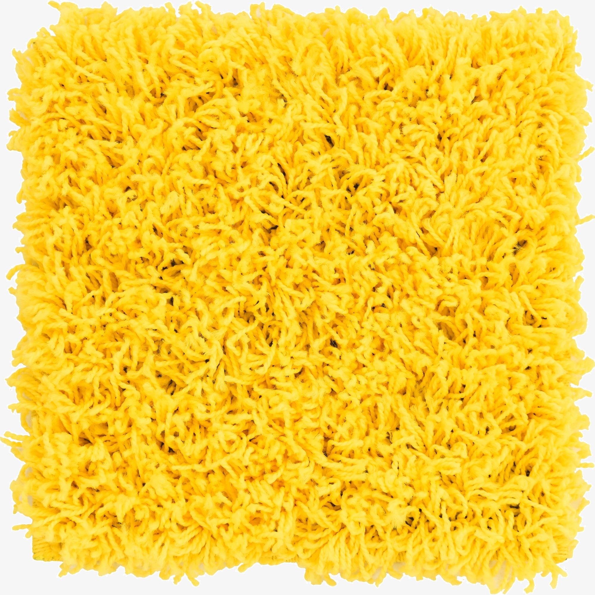  1' x 1' Solid Shag Sample Rug