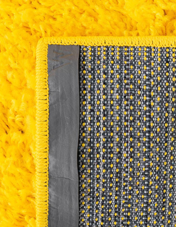 Detail image of  7' 10 x 7' 10 Solid Shag Square Rug