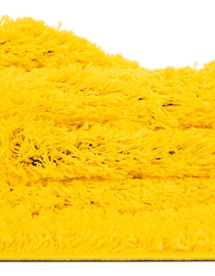 Detail image of  7' 10 x 7' 10 Solid Shag Square Rug