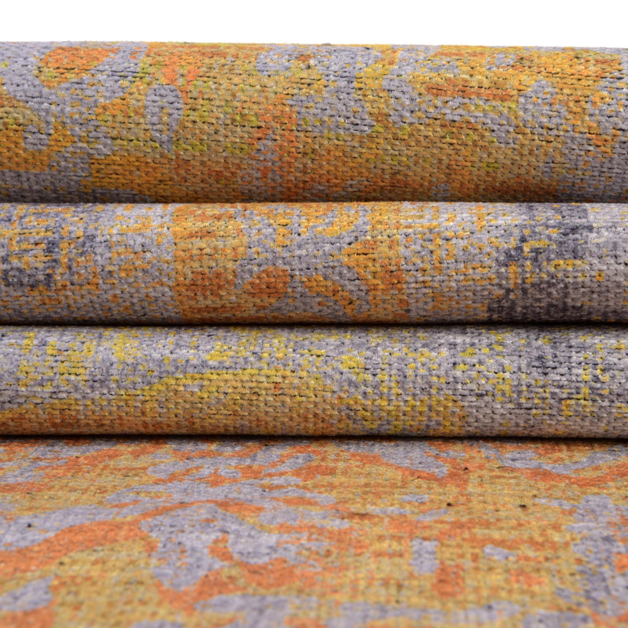 Tuscan Yellow 4' x 6' Washable Francesca Rug | Rugs.com