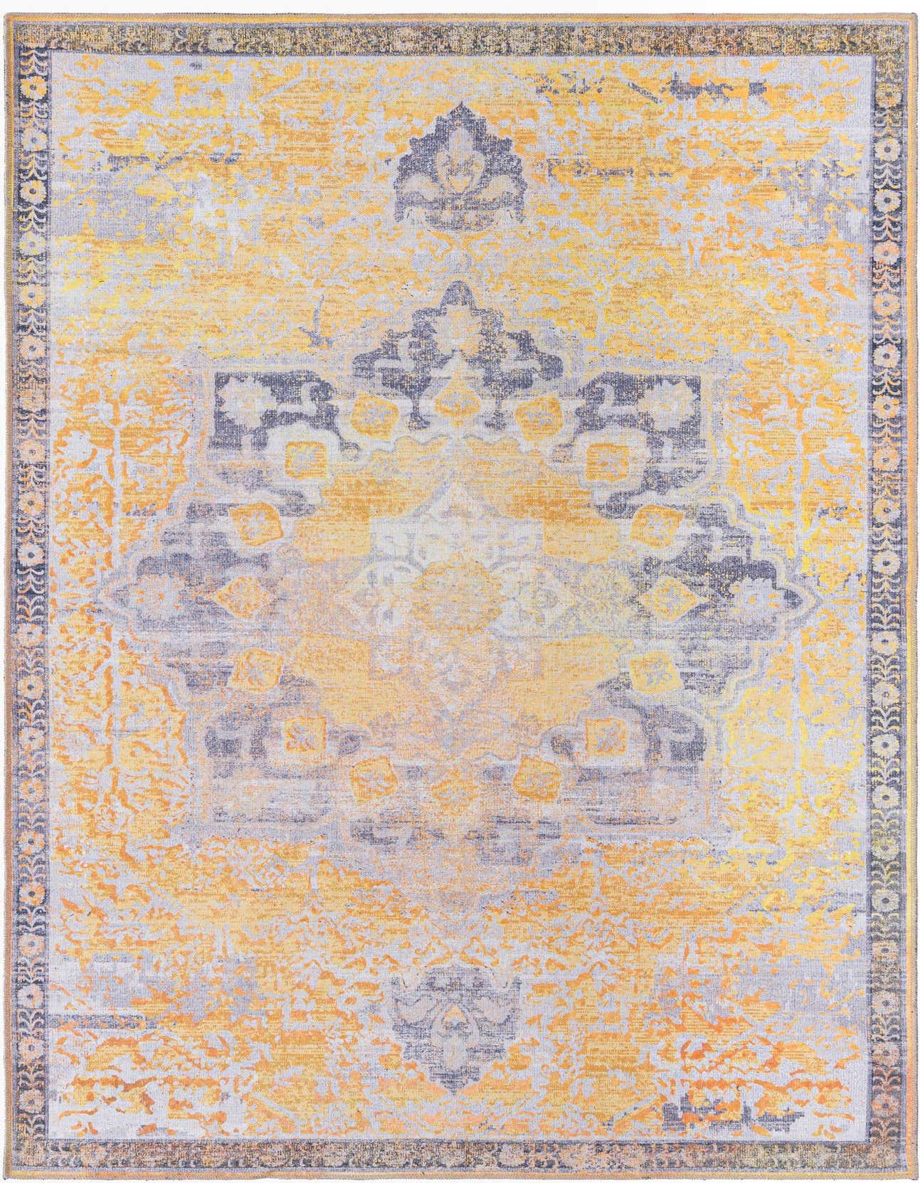 Primary image  5' 3 x 8'  Washable Francesca Rug