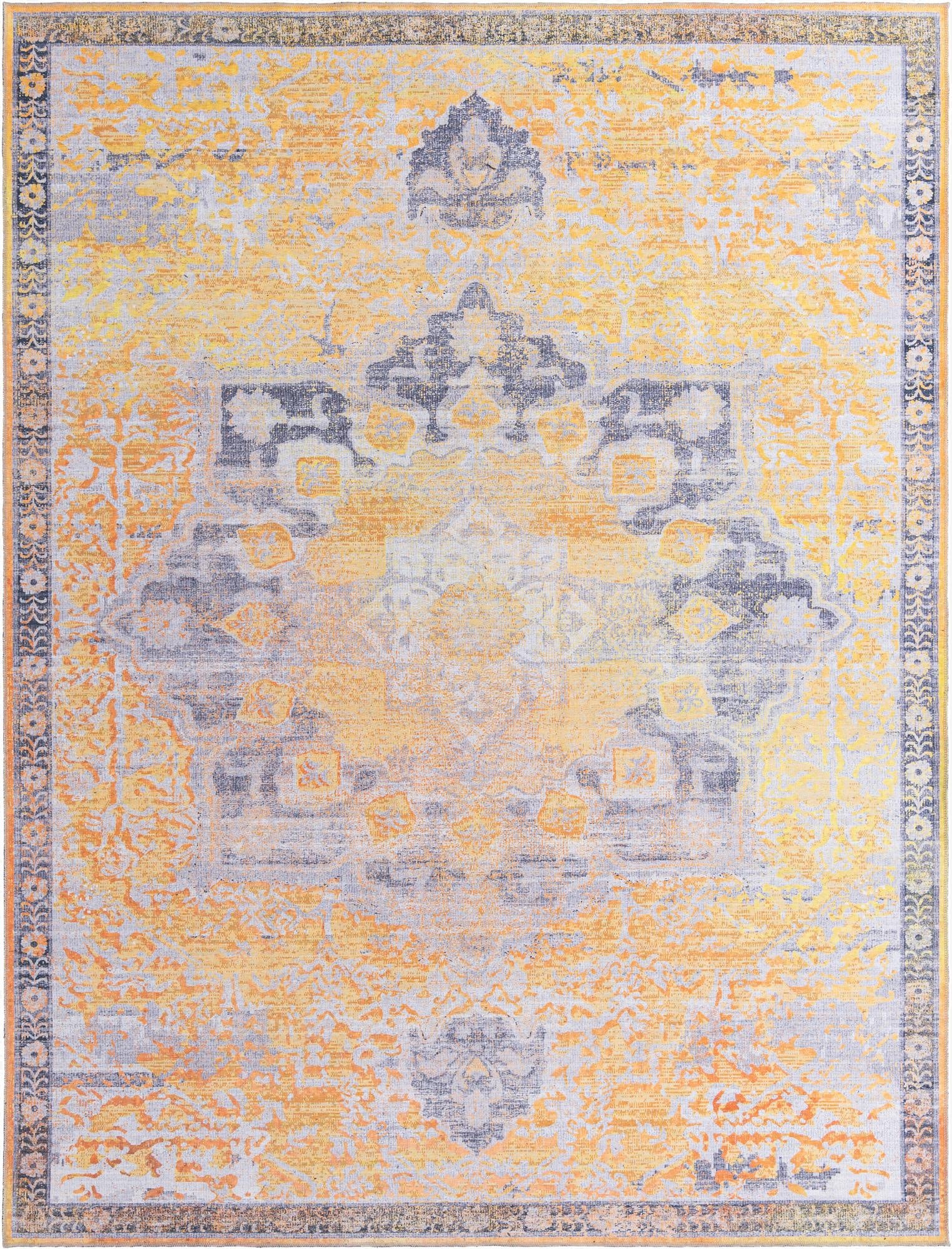 9' 2 x 12'  Washable Francesca Rug