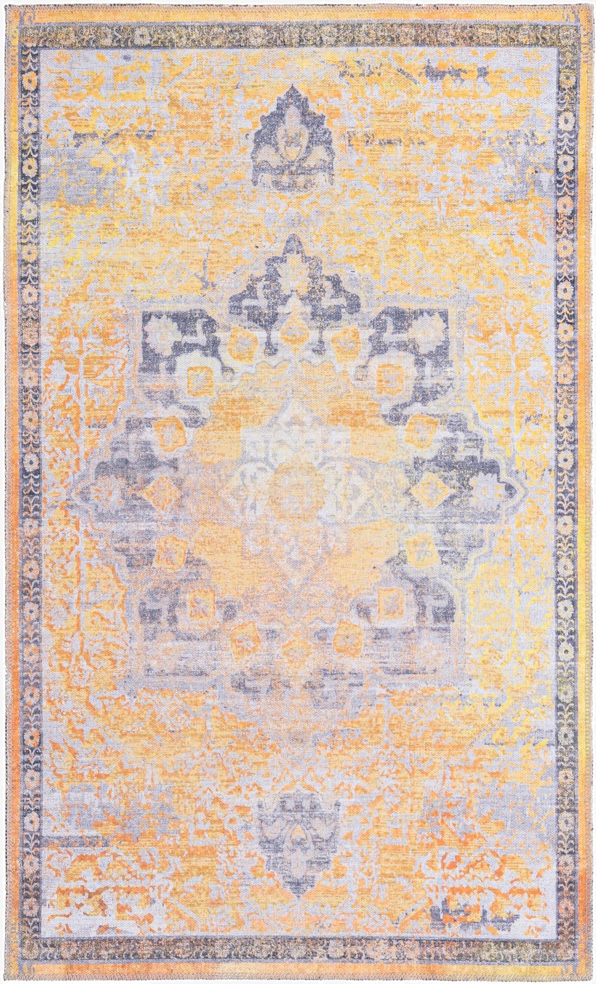  3' 3 x 5' 3  Washable Francesca Rug
