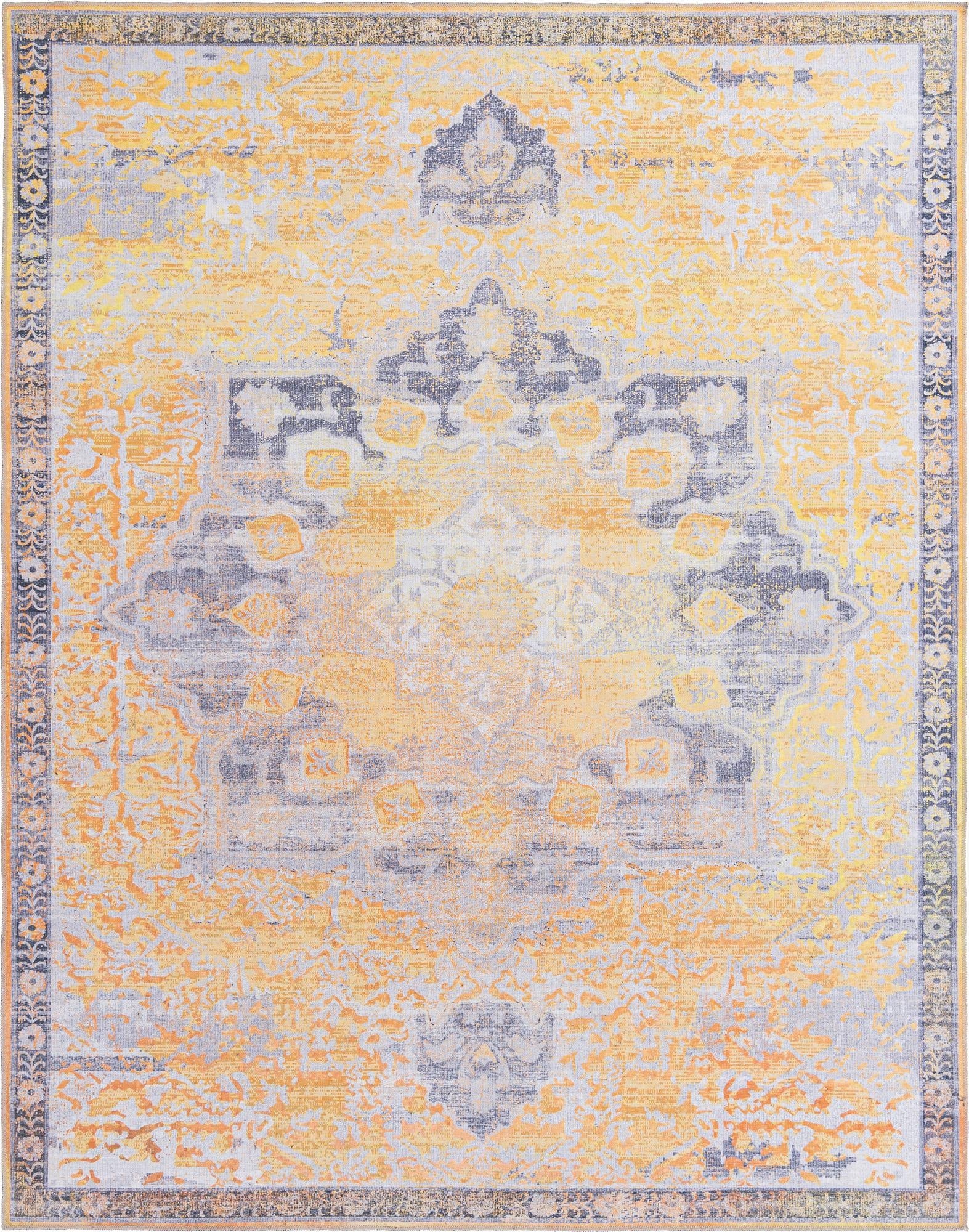  7' 10 x 10'  Washable Francesca Rug