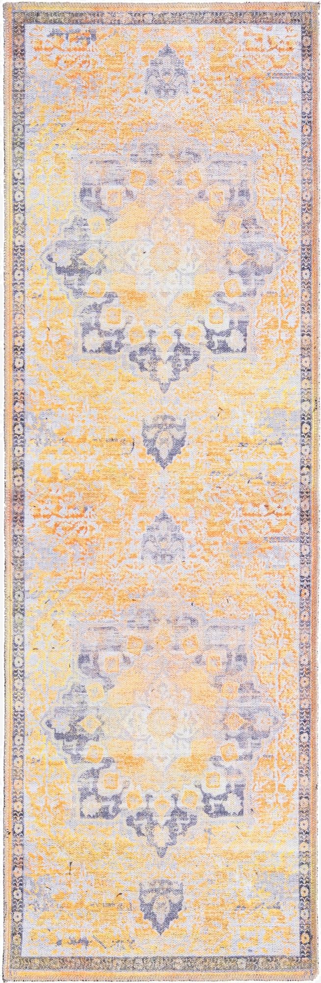  2' x 6'  Washable Francesca Runner Rug