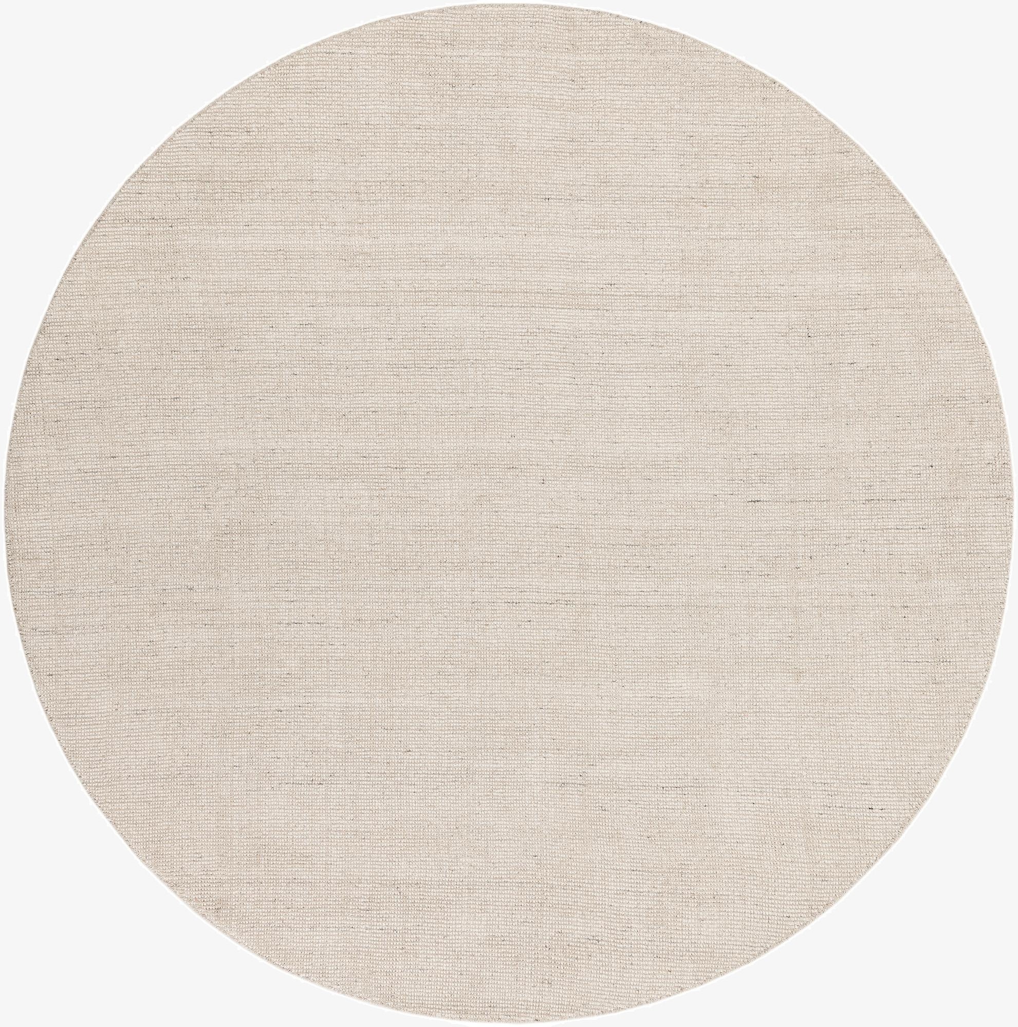  7' 10 x 7' 10  Hand Woven Jill Zarin English Manor Wool Round Rug