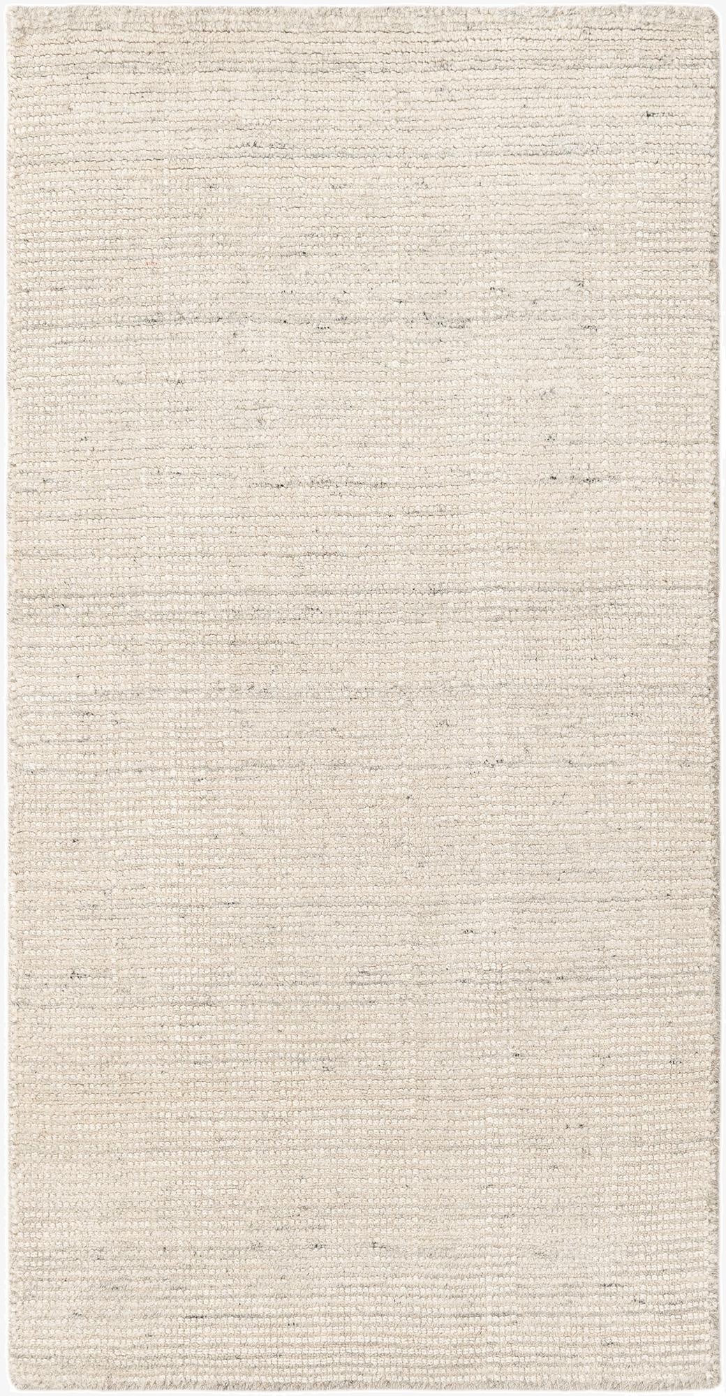  2' x 4' 1  Hand Woven Jill Zarin English Manor Farmhouse Wool Runner Rug