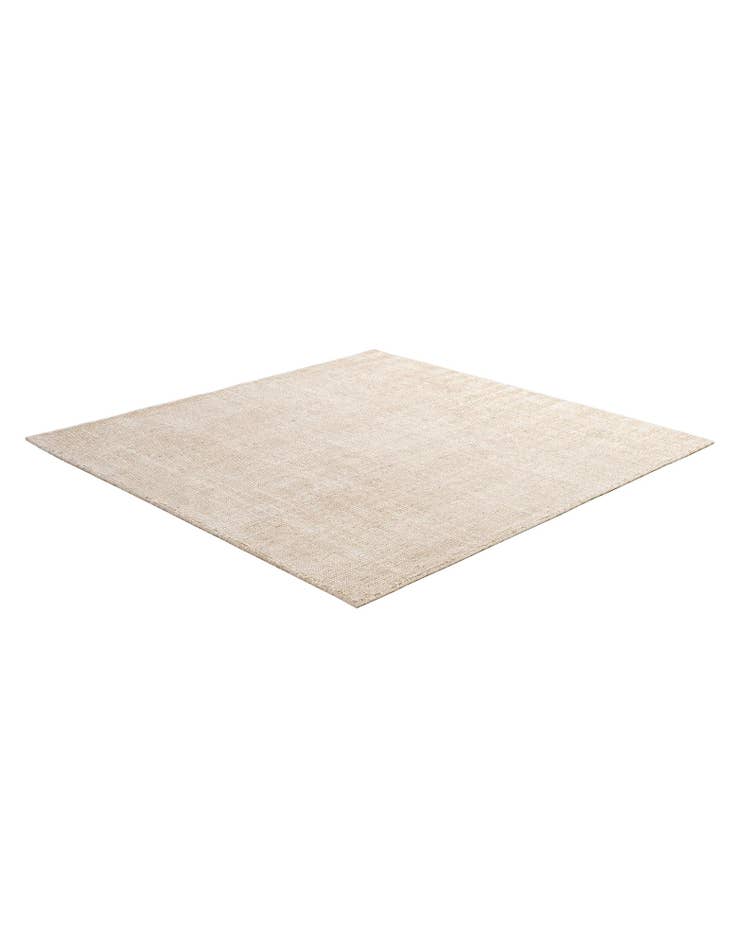 Detail image of  5' 1 x 5' 1  Hand Woven Jill Zarin English Manor Wool Square Rug