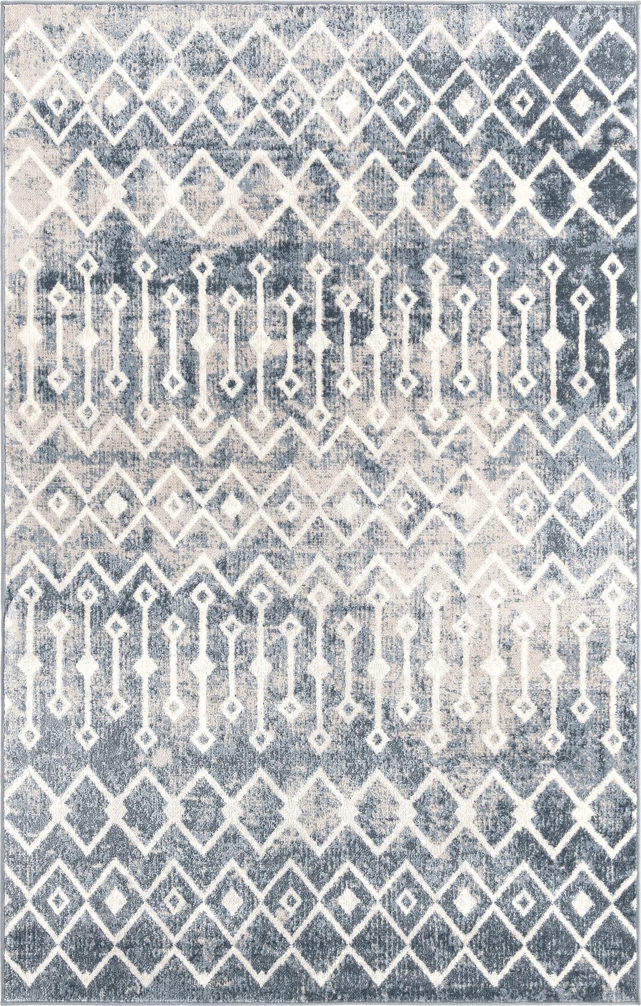 5' 3 x 8' Bohemian Trellis Rug