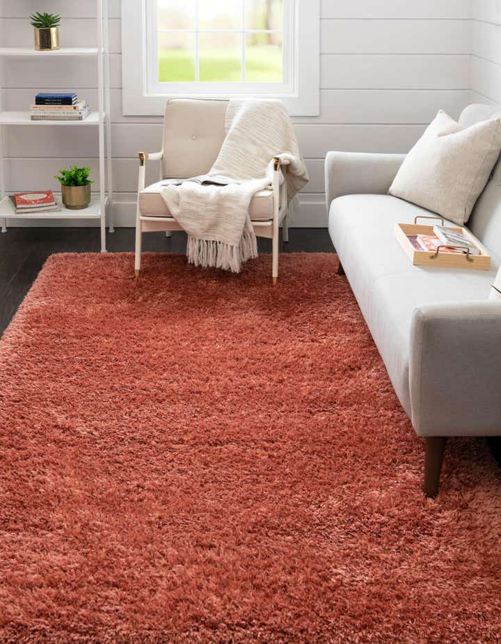 Vintage Rose 5' x 8' Infinity Shag Rug | Rugs.com