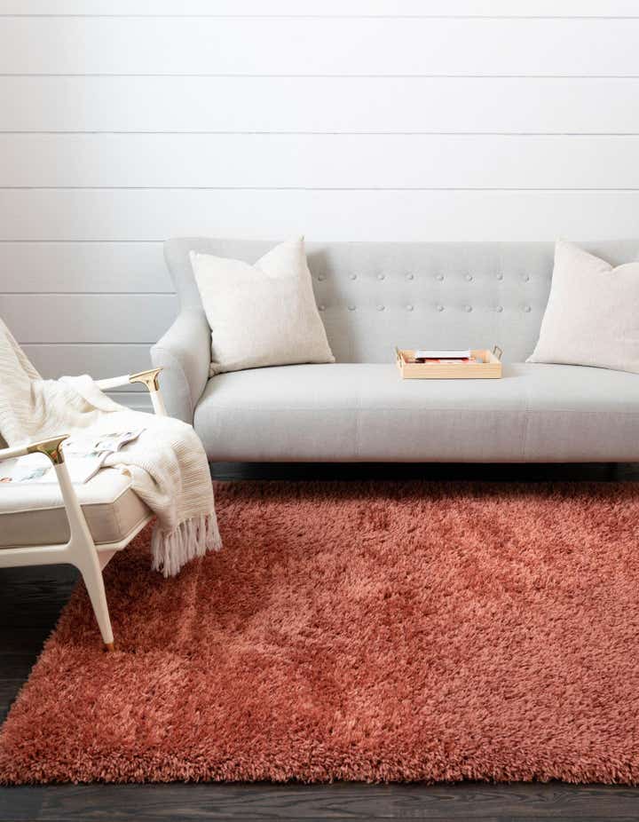 Vintage Rose 5' x 8' Infinity Shag Rug | Rugs.com