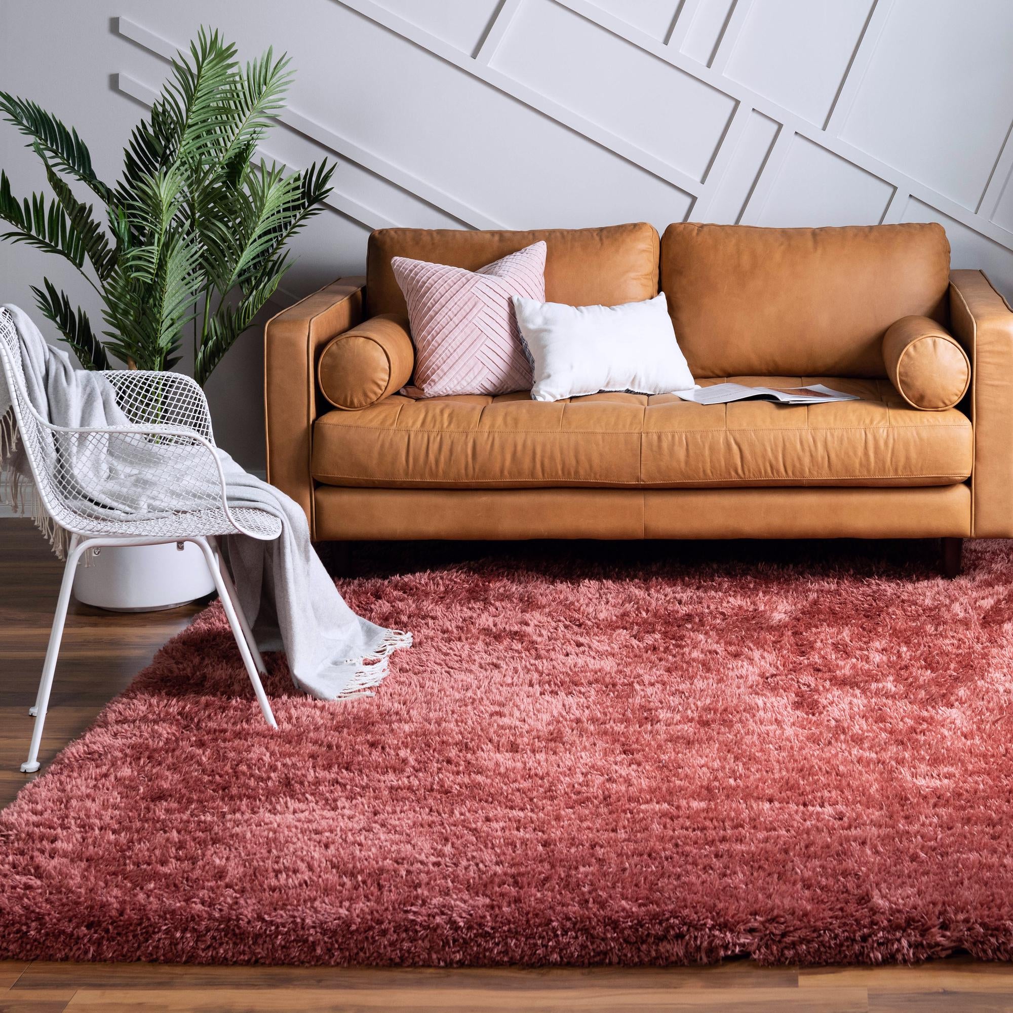  8' x 8' Infinity Shag Square Rug