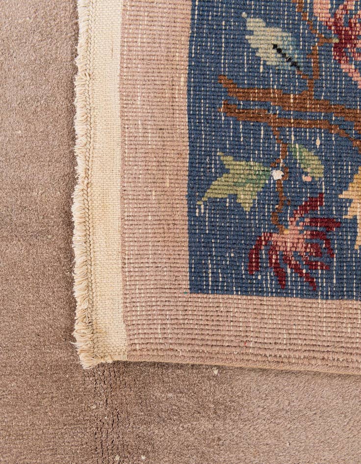 Detail image of  5' 10 x 8' 8  Hand Knotted Antique Finish Wool Rug