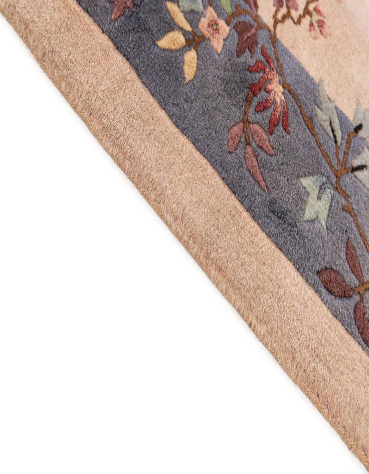 Detail image of  5' 10 x 8' 8  Hand Knotted Antique Finish Wool Rug