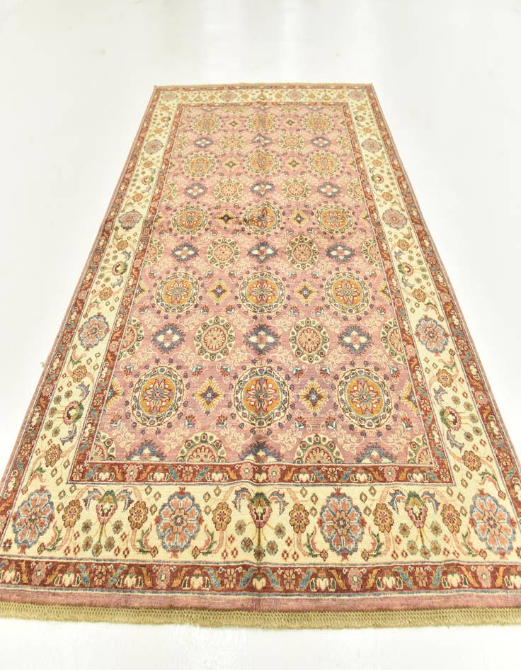 Detail image of  5' 7 x 8' 1  Hand Knotted Ariana Ziegler Rug