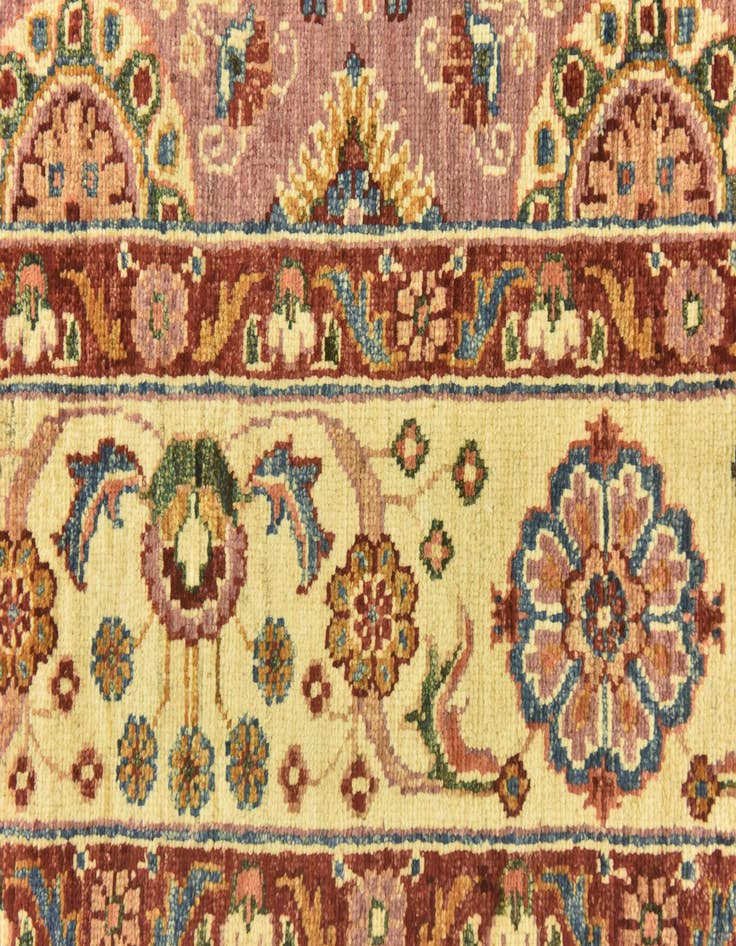 Detail image of  5' 7 x 8' 1  Hand Knotted Ariana Ziegler Rug