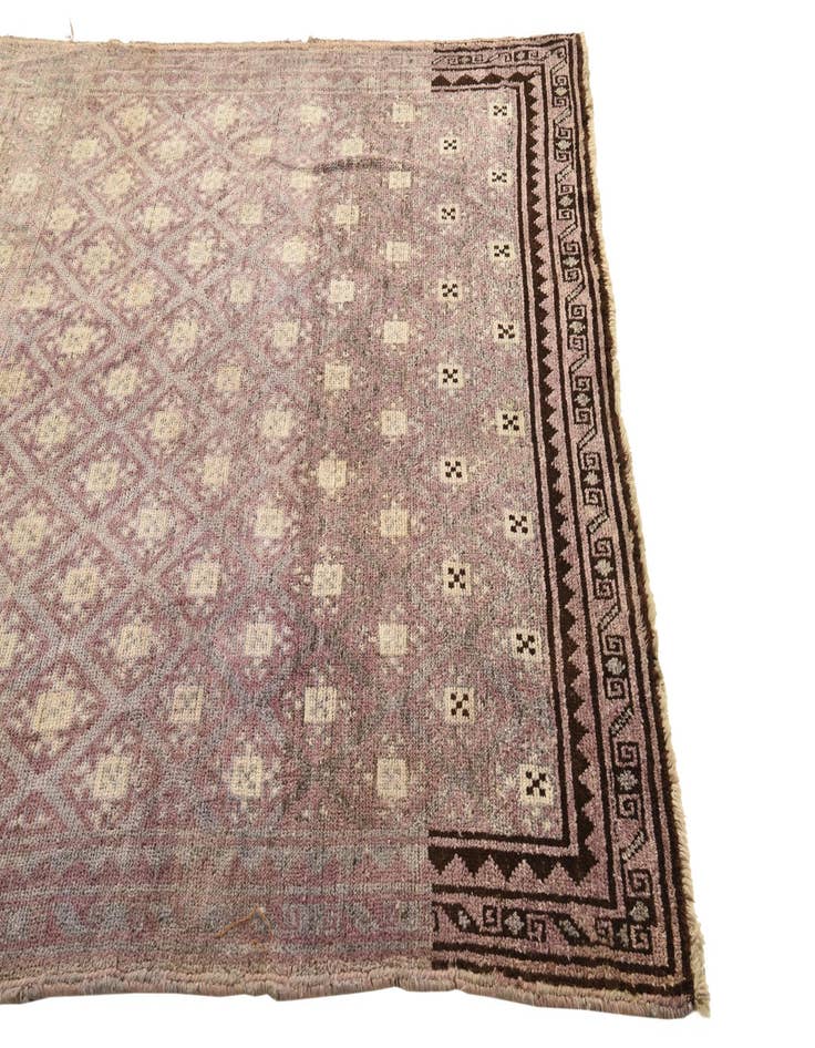 Detail image of  5' 2 x 7' 5  Hand Knotted Balouch Persian Wool Rug