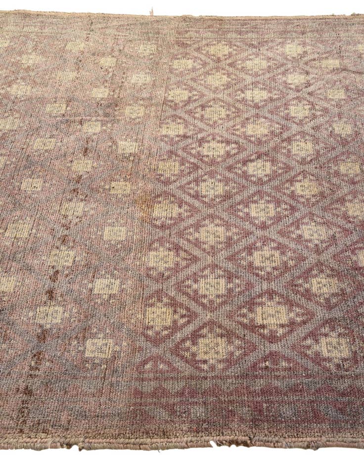 Detail image of  5' 2 x 7' 5  Hand Knotted Balouch Persian Wool Rug