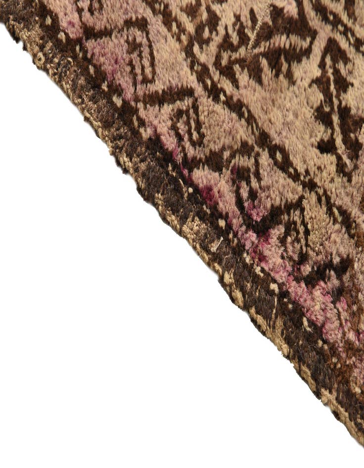 Detail image of  4' 8 x 7' 2  Hand Knotted Balouch Persian Wool Rug