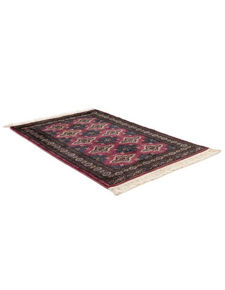 Detail image of  2' 7 x 3' 10  Hand Knotted Bokhara Rug