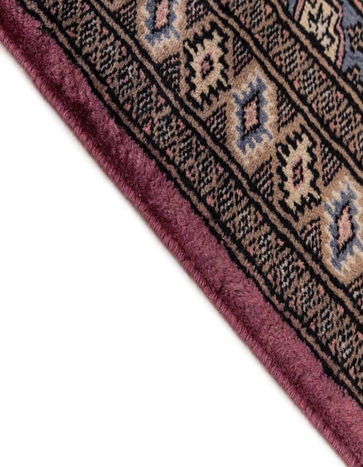 Detail image of  2' 7 x 3' 10  Hand Knotted Bokhara Rug