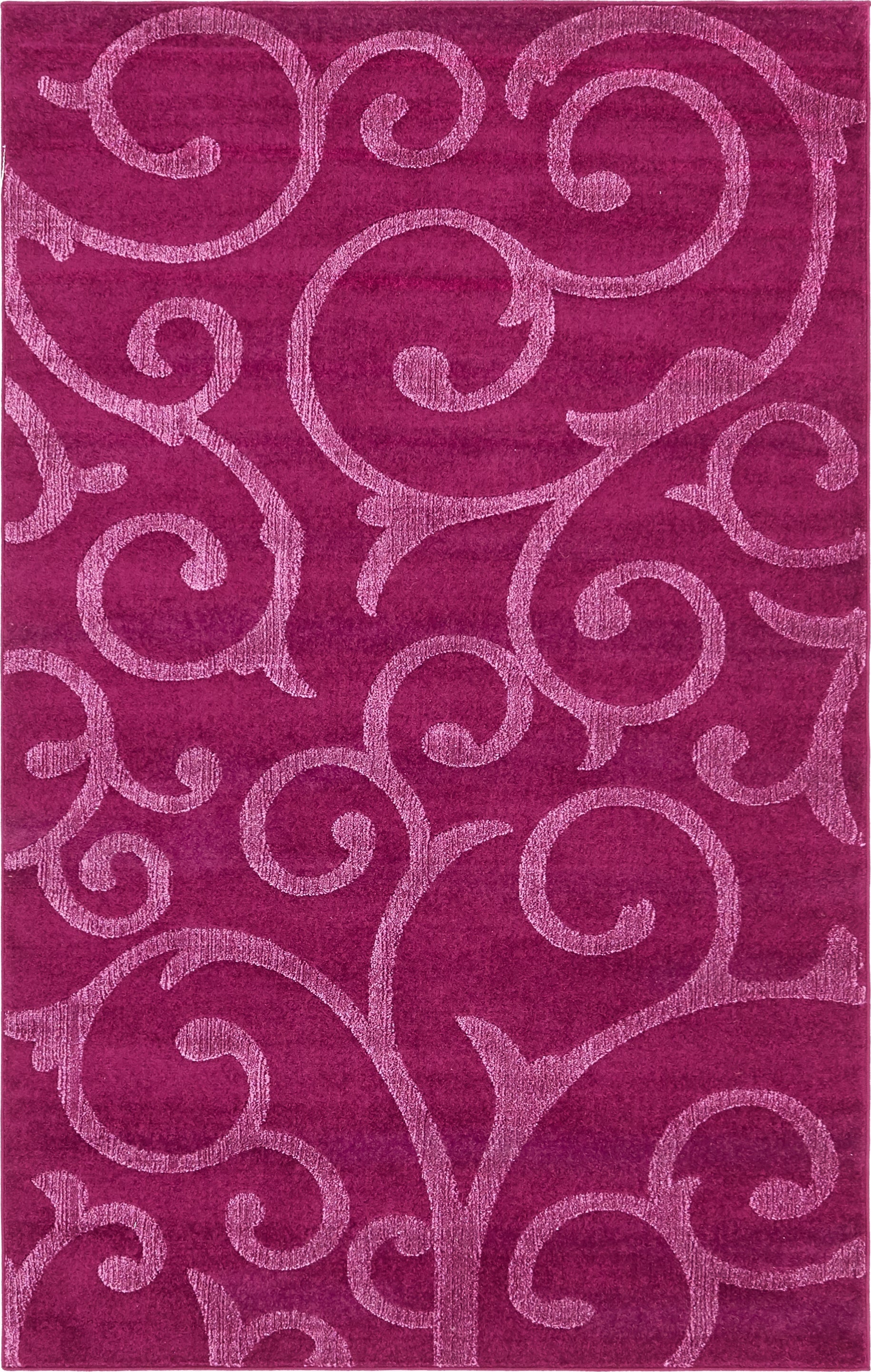  5' x 8' Botanical Frieze Rug