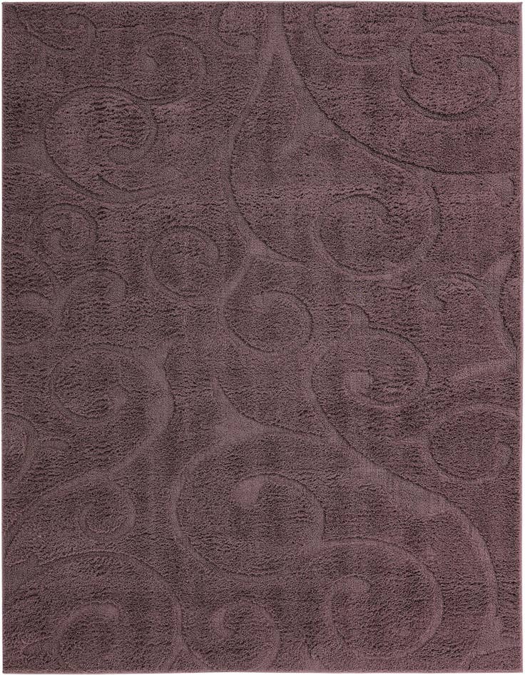 Detail image of 8' x 10' Botanical Shag Rug