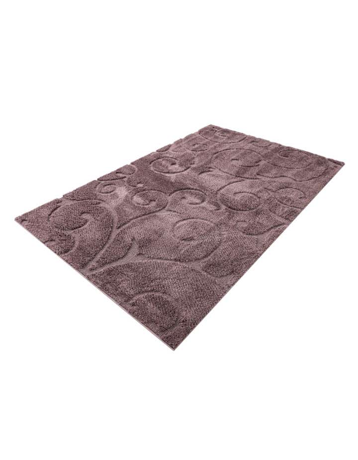 Violet 5' x 8' Botanical Shag Rug | Rugs.com