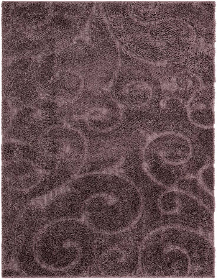 Detail image of 5' x 8' Botanical Shag Rug