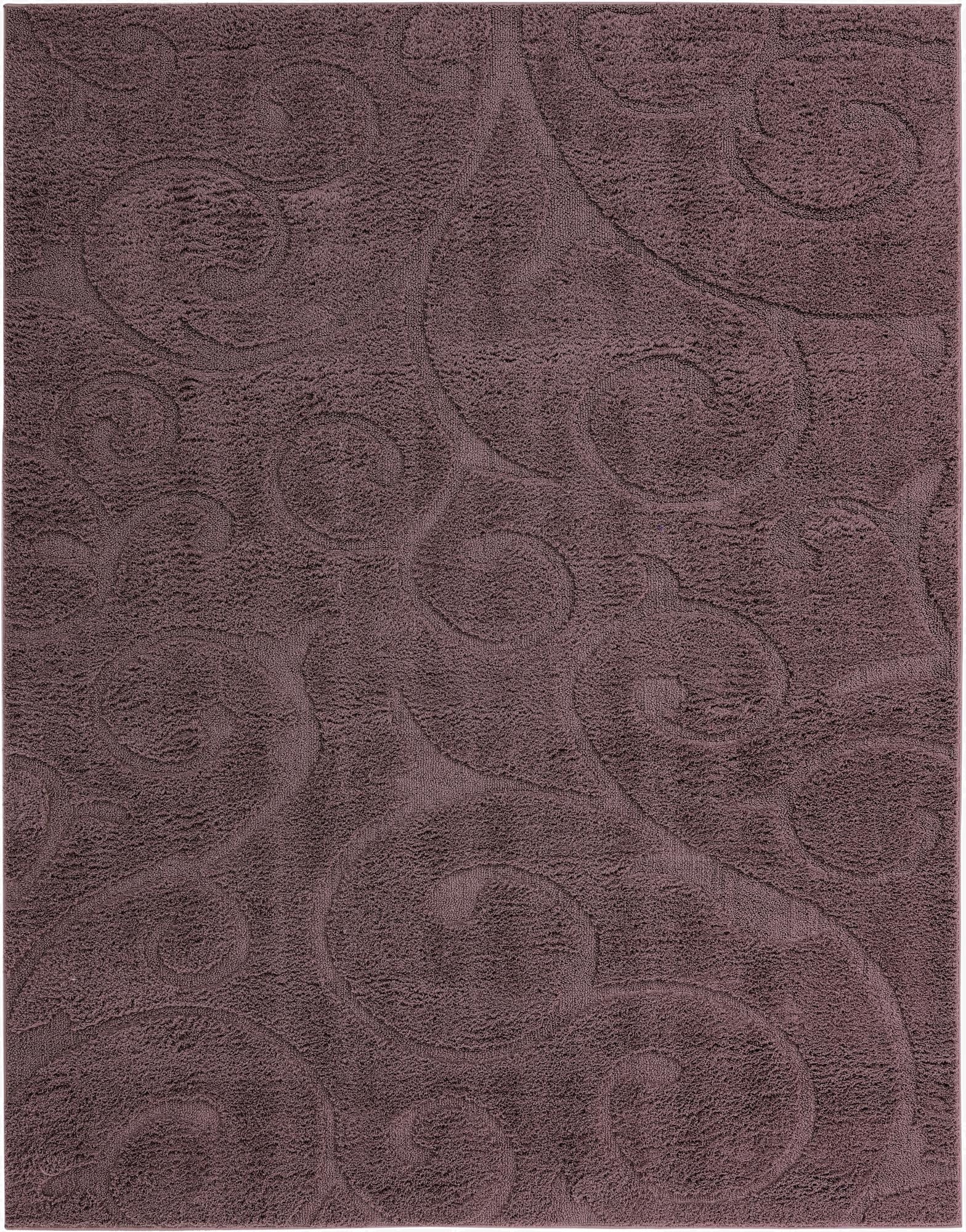  8' x 10' Botanical Shag Rug