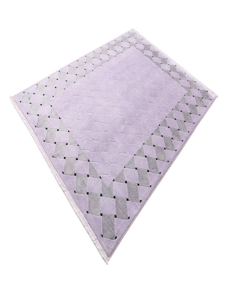 Detail image of  5' 5 x 7' 9  Hand Knotted Darya Wool Rug