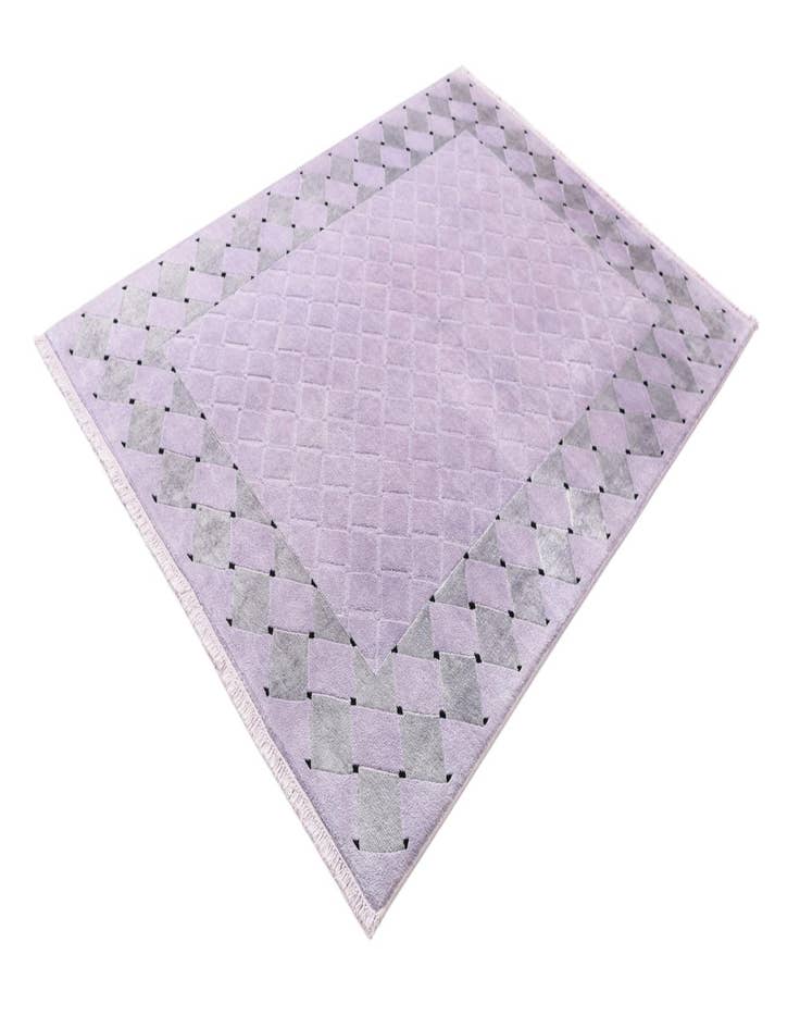 Detail image of  5' 6 x 7' 9  Hand Knotted Darya Wool Rug