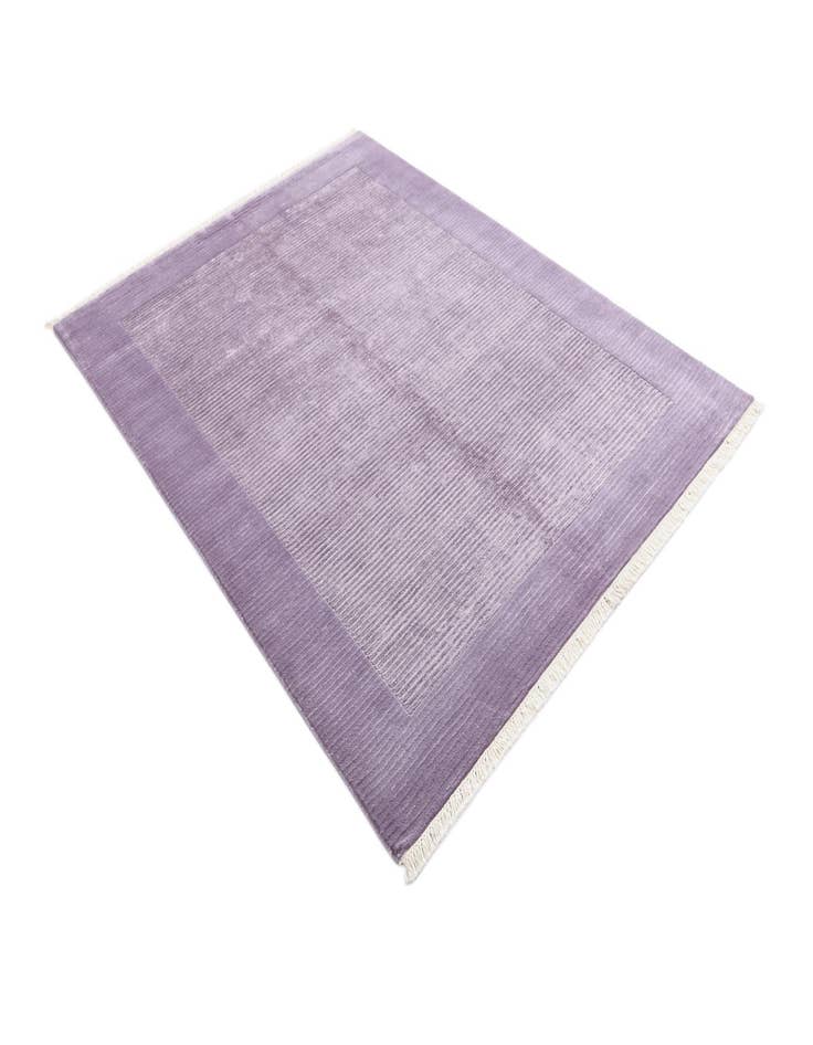 Detail image of  4' 11 x 6' 6  Hand Knotted Darya Wool Rug