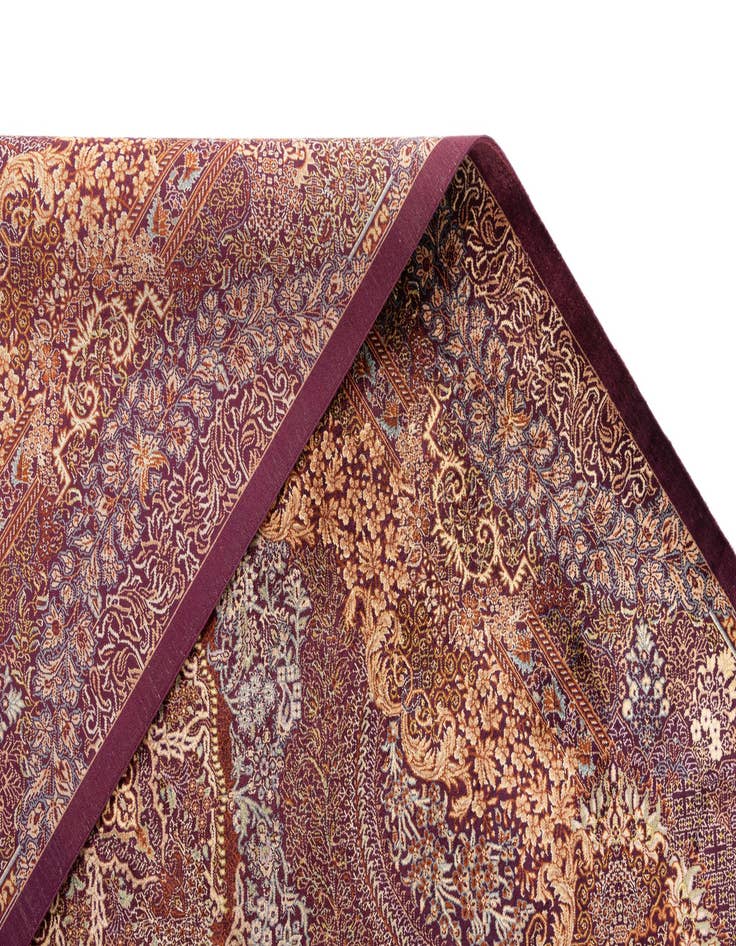 Detail image of  3' 5 x 5' 1 Ghom Silk Rug