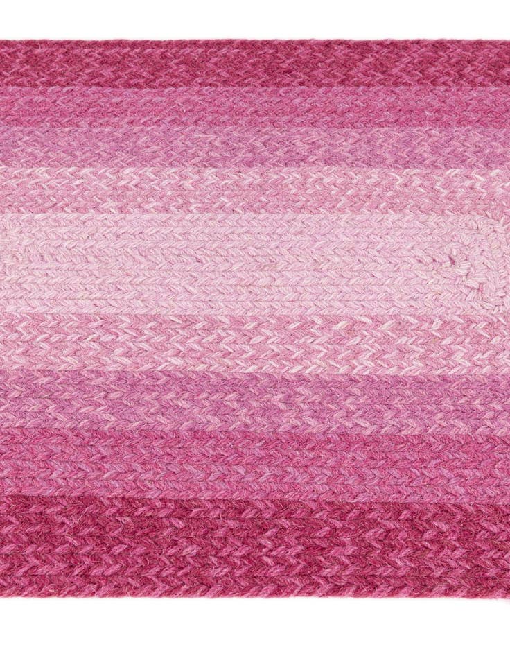 Detail image of  2' x 2' 11  Hand Hand Braided Wool Rug