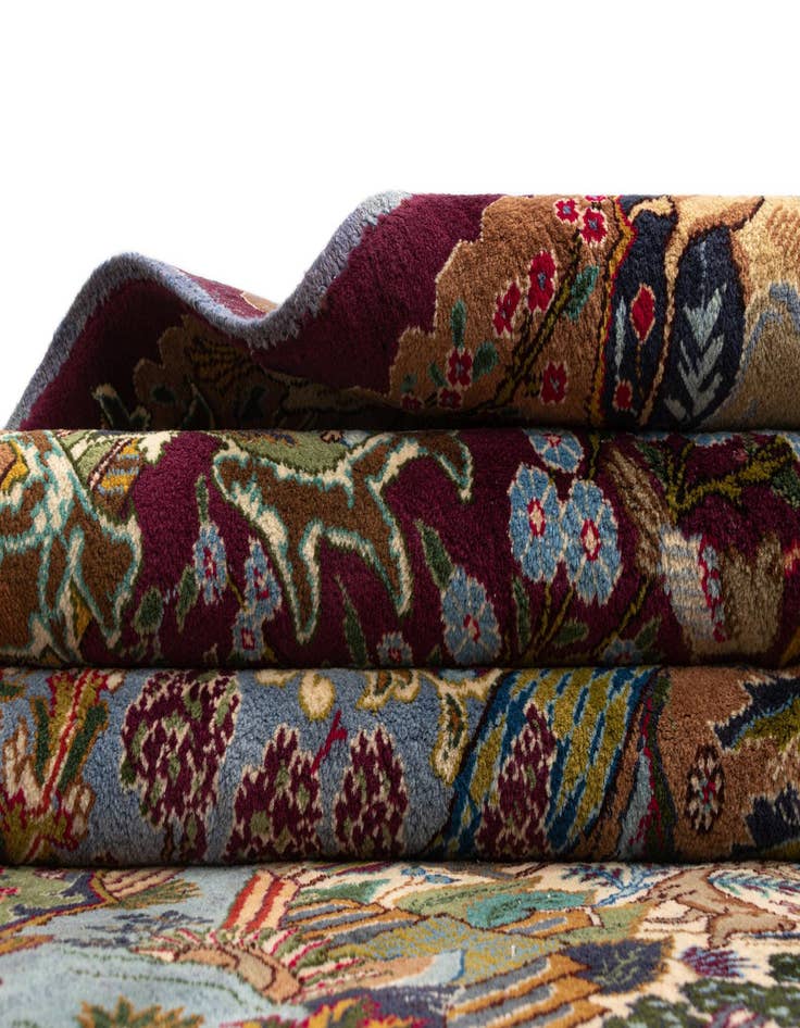 Detail image of  9' 11 x 12' 8 Kashmar Wool Rug