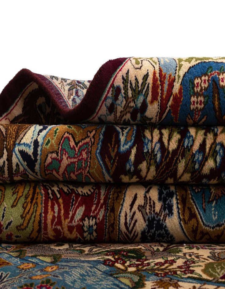 Detail image of  9' 8 x 12' 6 Kashmar Wool Rug