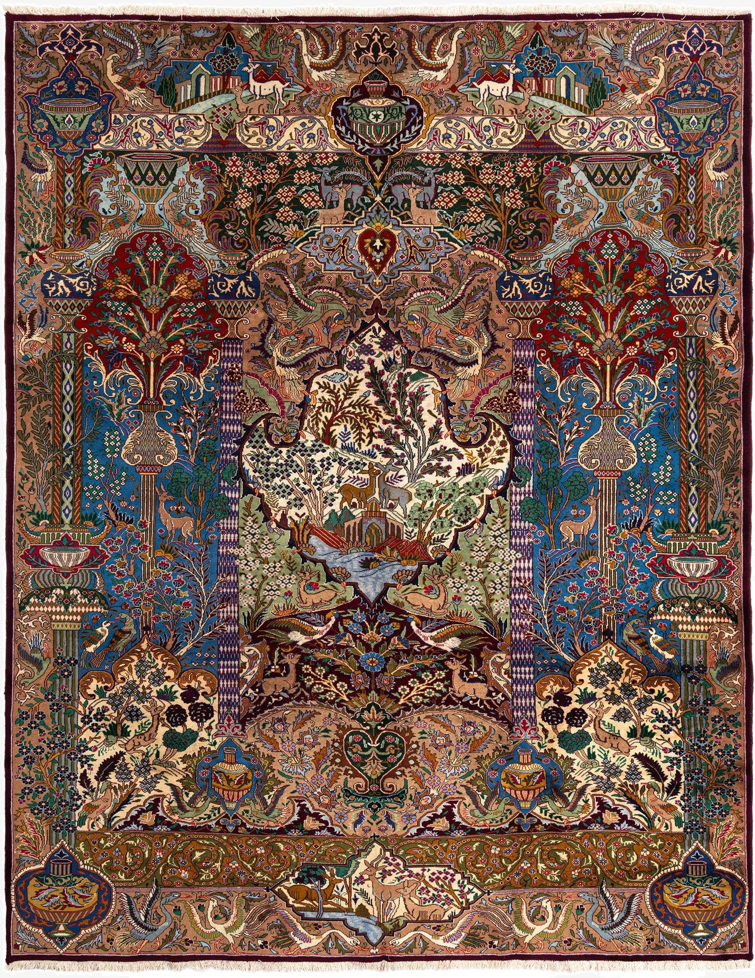  9' 11 x 12' 10 Kashmar Wool Rug