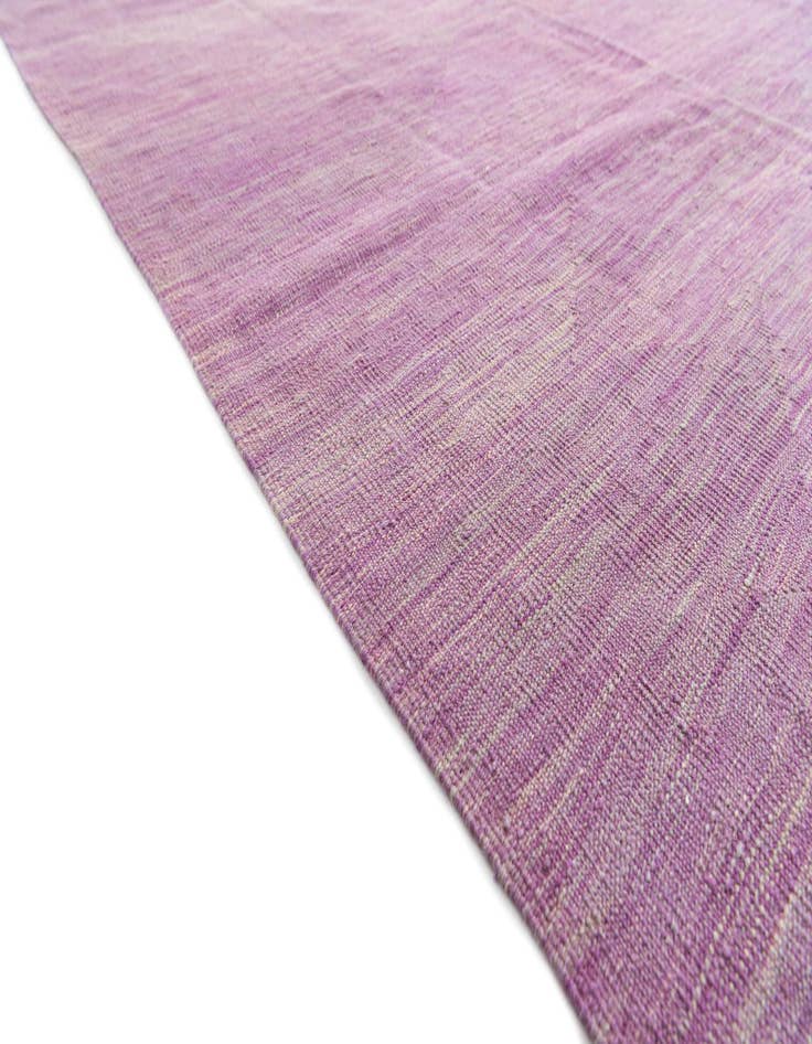 Detail image of  5' 6 x 8' 2  Hand Woven Kilim Modern Wool Rug