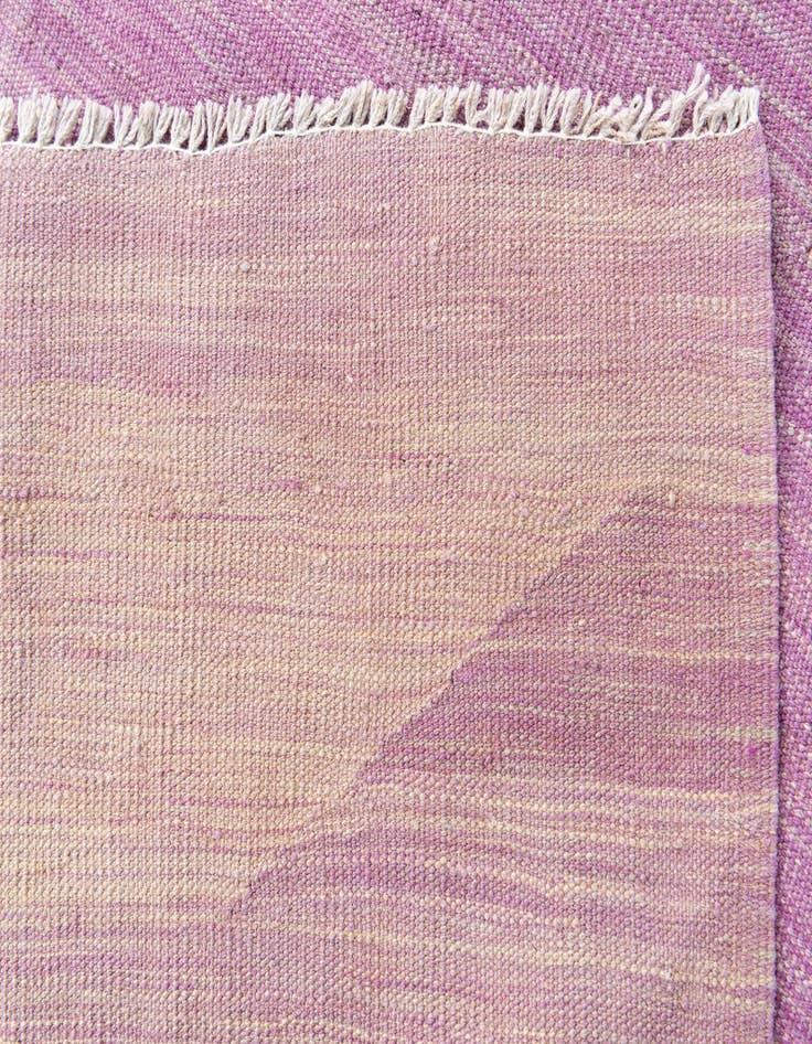 Detail image of  5' 6 x 8' 2  Hand Woven Kilim Modern Wool Rug