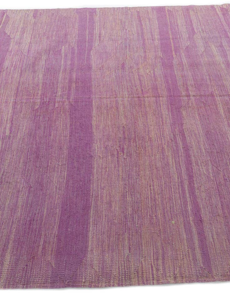 Detail image of  6' 7 x 9' 10  Hand Woven Kilim Modern Wool Rug