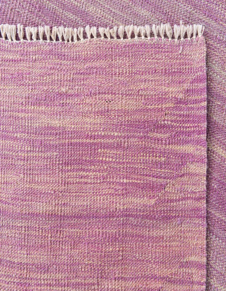 Detail image of  6' 7 x 9' 10  Hand Woven Kilim Modern Wool Rug