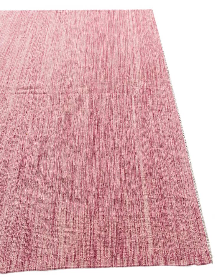 Detail image of  5' 9 x 8' 5  Hand Woven Kilim Modern Wool Rug