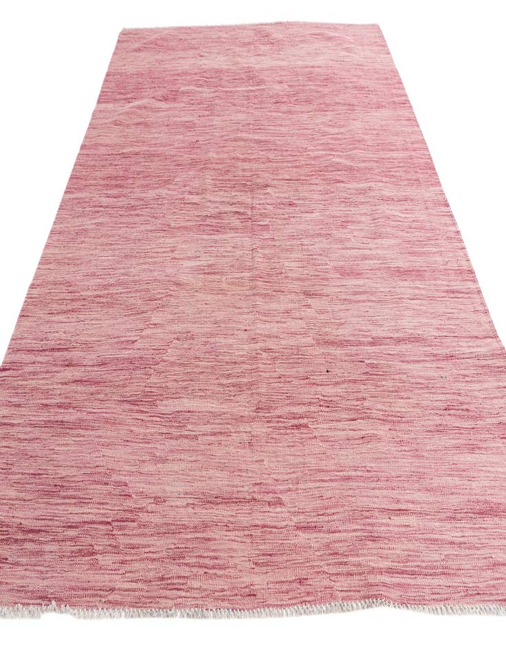 Detail image of  5' 10 x 8' 1  Hand Woven Kilim Modern Wool Rug